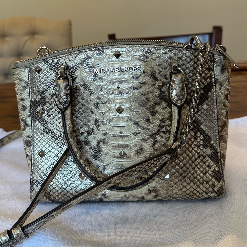 Michael Kors Snakeskin Purse
